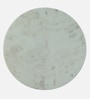 Akenside End Table In Grey & Golden Finish with Marble Top