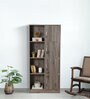 Akihiko Book Case in Rainwood Finish
