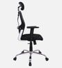 Akira High Back Ergonomic Chair with Adjustable Lumbar Support in Black Colour