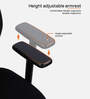 Akira High Back Ergonomic Chair with Adjustable Lumbar Support in Black Colour