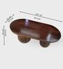 Akira Centre Table In Dark Walnut Finish