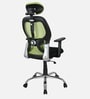 Akira High Back Breathable Mesh Ergonomic Chair with Adjustable Lumbar Support in Green Color