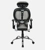 Akira High Back Breathable Mesh Ergonomic Chair with Adjustable Lumbar Support in Grey Color