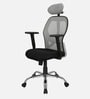 Akira High Back Breathable Mesh Ergonomic Chair with Adjustable Lumbar Support in Grey Color