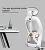 Akira High Back Breathable Mesh Ergonomic Chair with Adjustable Lumbar Support in White Color