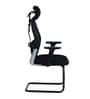 Akira High Back Visitor Chair in Black Colour