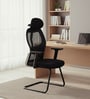 Akira High Back Visitor Chair in Black Colour