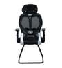 Akira High Back Visitor Chair in Black Colour