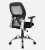 Akira Mid  Back Breathable Mesh Ergonomic Chair with Adjustable Lumbar Support in Grey Color