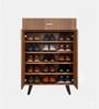 Akiyama Shoe Cabinet In Leon Teak Finish