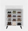 Akiyama Shoe Cabinet In White Finish
