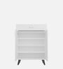 Akiyama Shoe Cabinet In White Finish