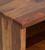 Aksi Sheesham Wood Writing Table In Provincial Teak Finish
