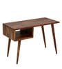 Aksi Sheesham Wood Writing Table In Provincial Teak Finish