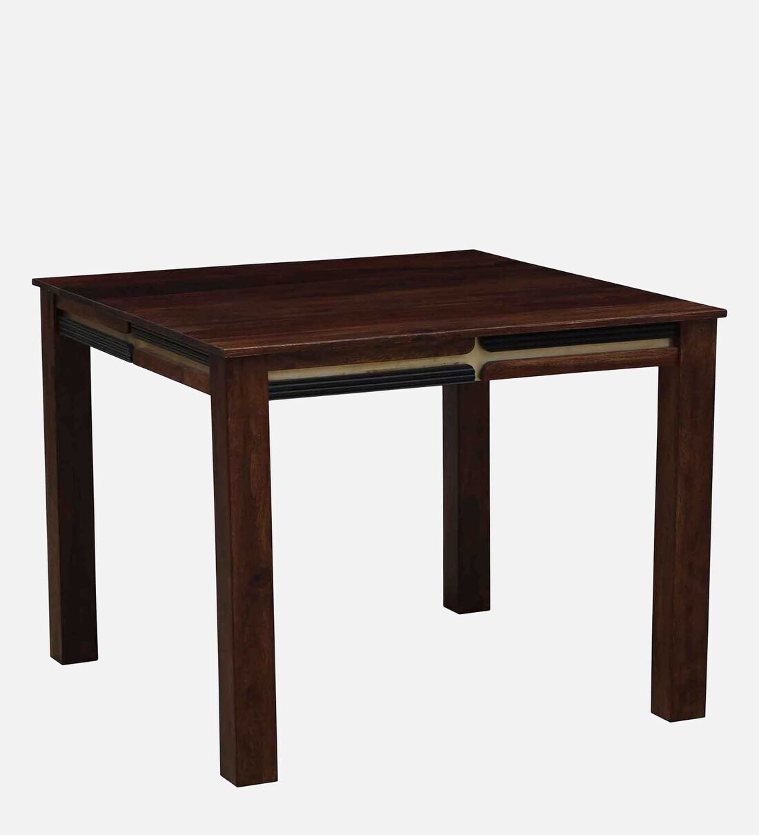 Buy Alamo Sheesham Wood 4 Seater Dining Table In Provincial Teak Finish