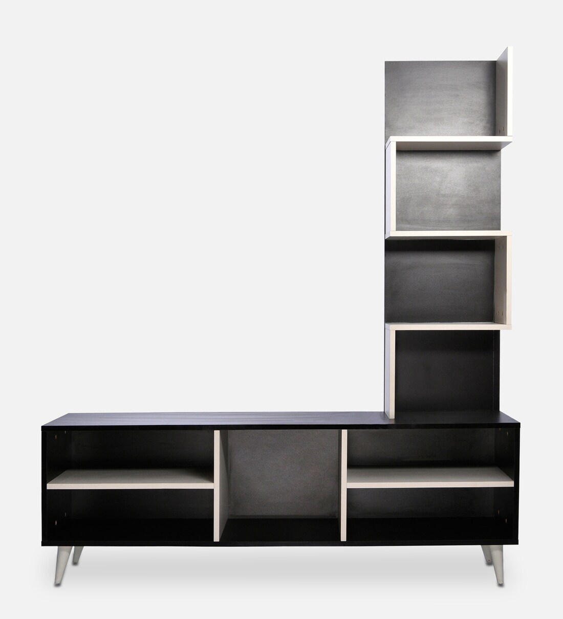 Buy Alaska TV Unit in Black Colour by Home Wud Online TV Units TV