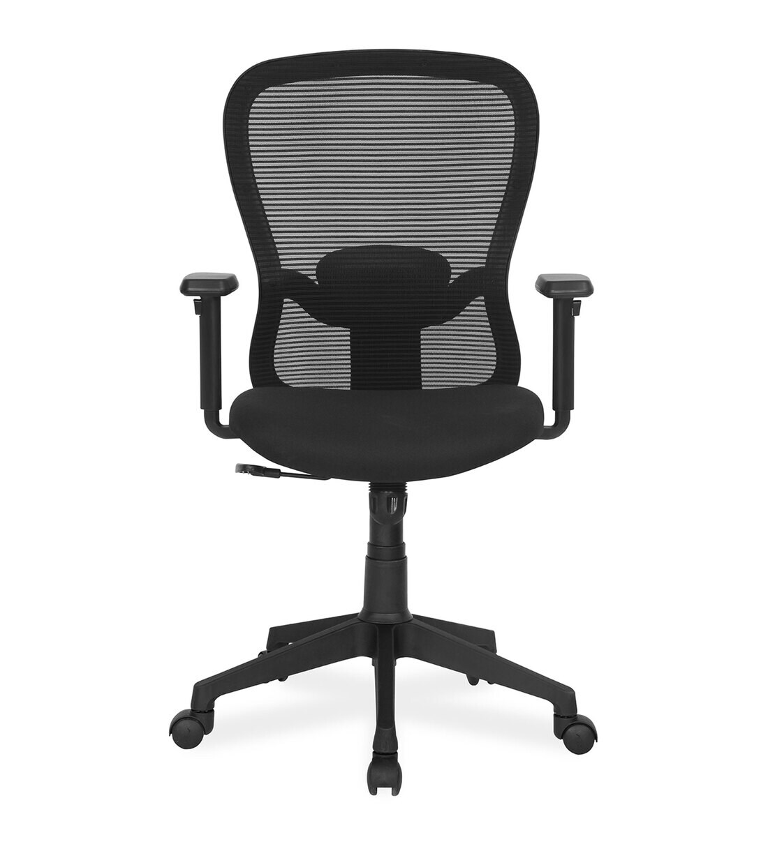Buy Alba Breathable Mesh Ergonomic Chair in Black Colour by Nilkamal