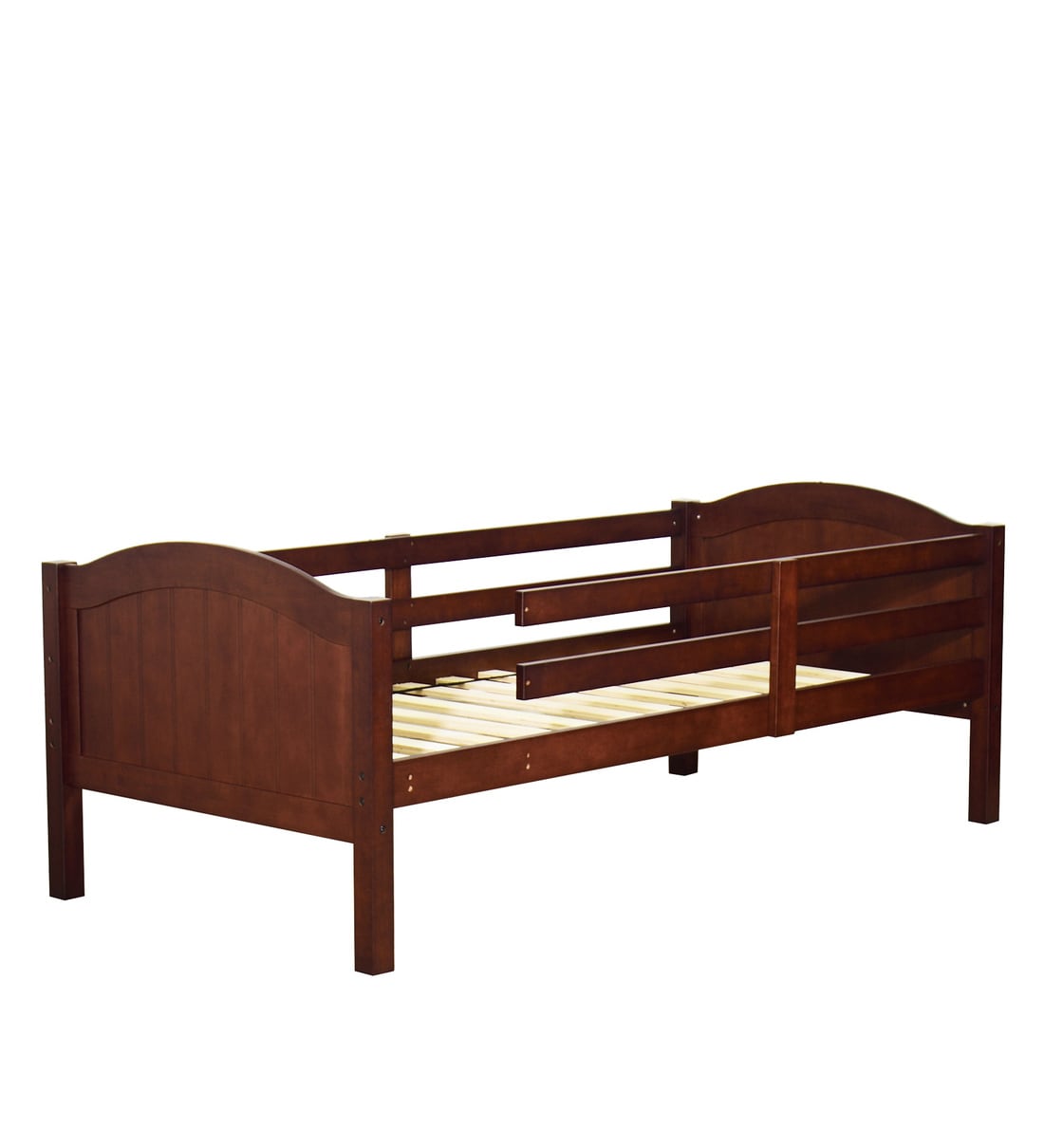 Buy Alexander Bunk Bed with Pull Out Bed in Walnut Finish CasaCraft