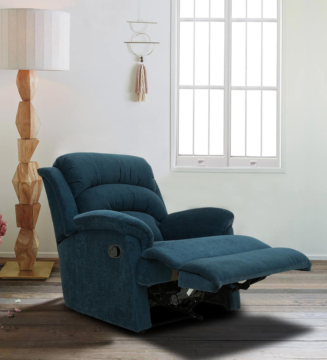 Teal discount recliner chair