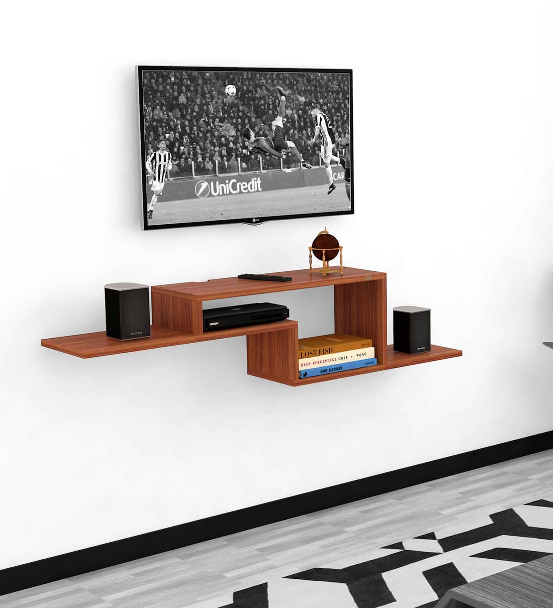 wall mount tv table stand