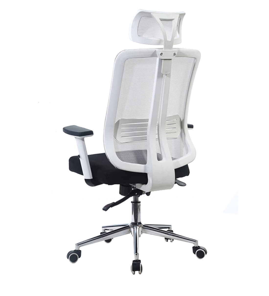 Buy Aloy High Back Ergonomic Chair In Grey Colour by Workspace by AZAZO