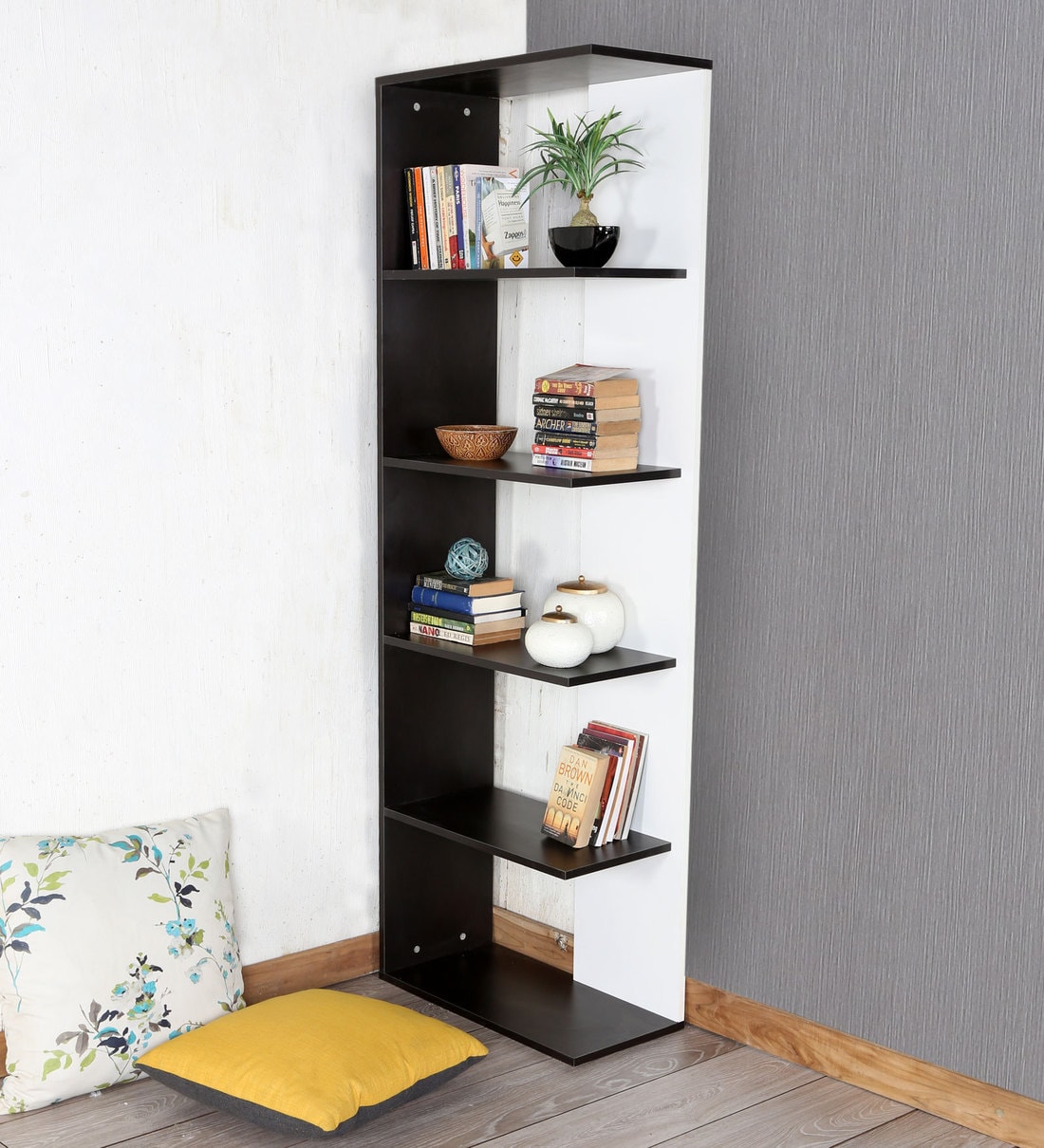 Buy Alpha Book Shelf by Home Full Furniture Online Modern Book