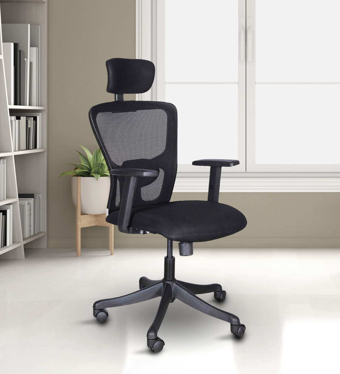 Buy Alpha HighBack Ergonomic Executive Office Chair in Black at 7 OFF