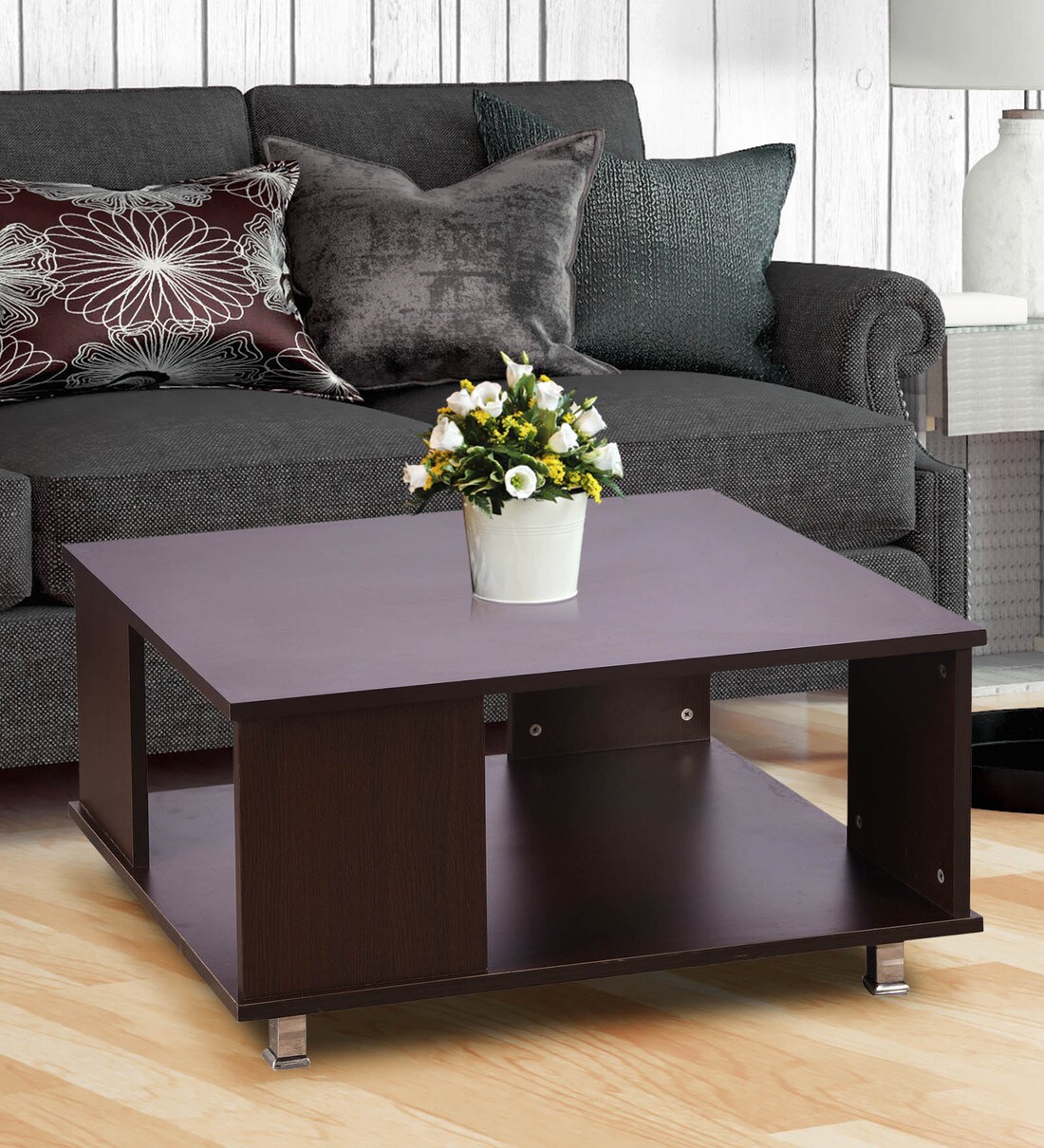 Buy Alps Square Coffee Table at 100 OFF by Auspicious Home Pepperfry