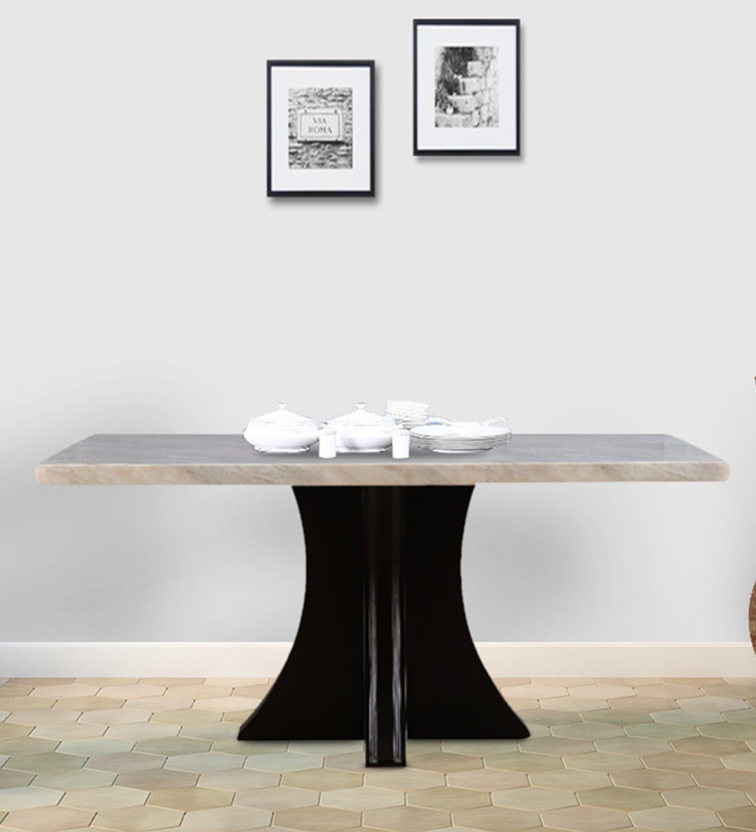 marble top dining table hometown