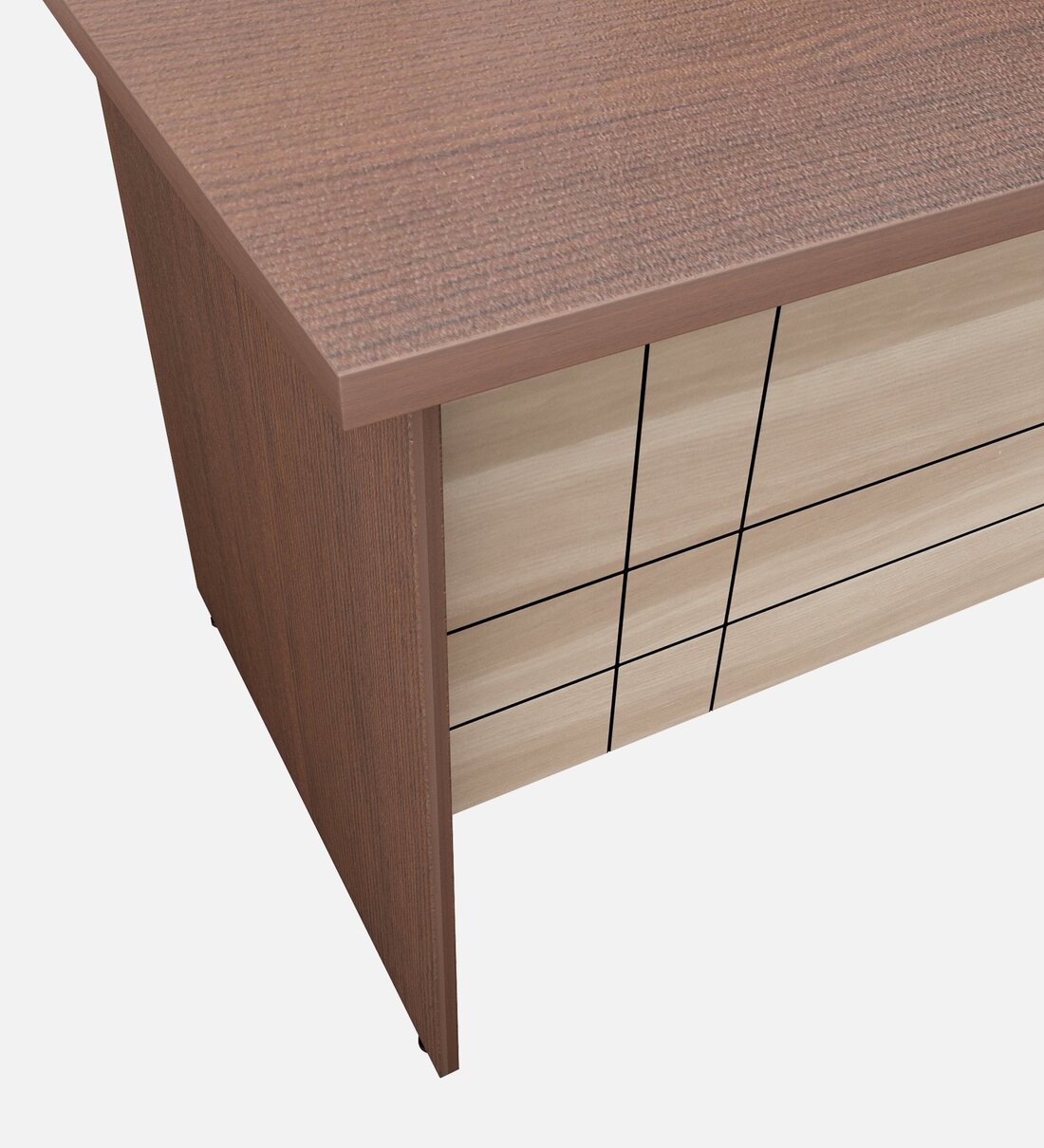 Buy Alston XL Work Station in Balliness Pine & Cloud Ash Finish by ...