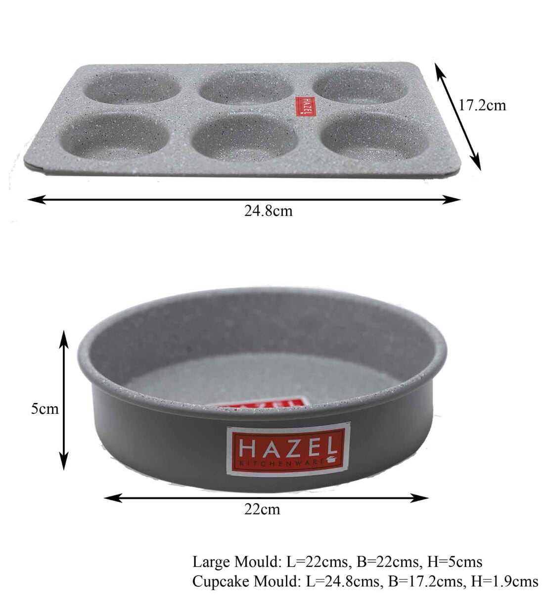 Aluminium Cake Mould Aluminium Baking Round Cake Pan/Mould for Microwave  Oven with Steel Pakkad for