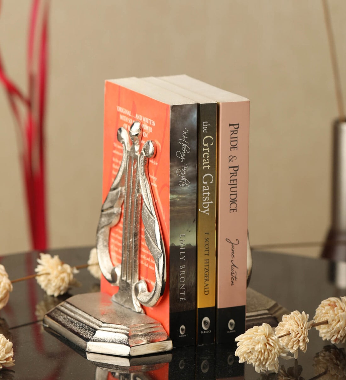 buy-spades-siliver-metal-bookend-at-8-off-by-decor-de-maison-pepperfry