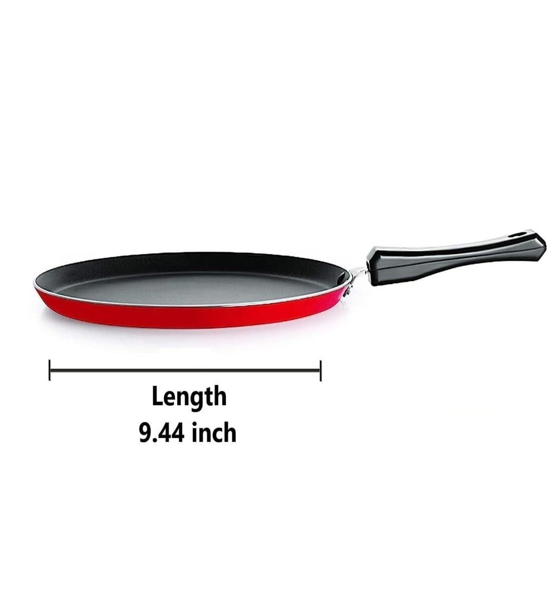 Teflon Onyx Aluminium Nonstick Dosa Tawa, For Home, Size: 250 Mm,280 Mm