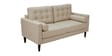 Alaine Fabric 2 Seater Sofa In Beige Colour