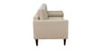 Alaine Fabric 2 Seater Sofa In Beige Colour