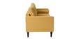 Alaine Fabric 2 Seater Sofa In Camel Yellow Colour