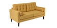 Alaine Fabric 2 Seater Sofa In Camel Yellow Colour