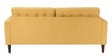 Alaine Fabric 3 Seater Sofa In Camel Yellow Colour