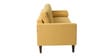Alaine Fabric 3 Seater Sofa In Camel Yellow Colour