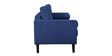 Alaine Fabric 3 Seater Sofa In Navy Blue Colour