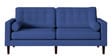 Alaine Fabric 3 Seater Sofa In Navy Blue Colour