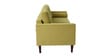 Alaine Fabric 3 Seater Sofa In Olive Green Colour