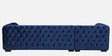 Arlo Velvet RHS Sectional Sofa (3 + Lounger) In Royal Blue Colour