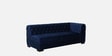 Arlo Velvet RHS Sectional Sofa (3 + Lounger) In Royal Blue Colour