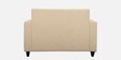 Alba Fabric 2 Seater Sofa In Beige Colour