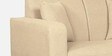 Alba Fabric 2 Seater Sofa In Beige Colour