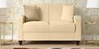Alba Fabric 2 Seater Sofa In Beige Colour