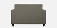 Alba Fabric 2 Seater Sofa In Sandy Brown Colour