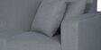 Alba Fabric RHS Sectional Sofa (3 + Lounger) in Ash Grey Colour