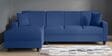 Alba Fabric RHS Sectional Sofa (3 + Lounger) in Denim Blue Colour